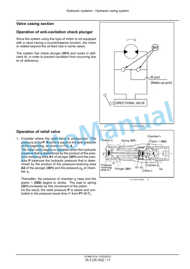New Holland E175C Crawler Excavator Service Manual 47494131A-2
