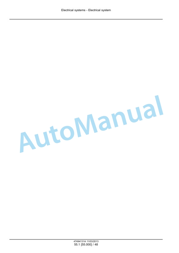 New Holland E175C Crawler Excavator Service Manual 47494131A-4