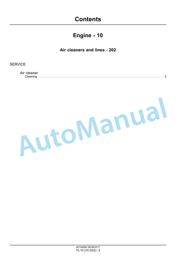 Alternative view of New Holland E18C Cab, E18C Canopy Tier IV Engine Service Manual 48139696