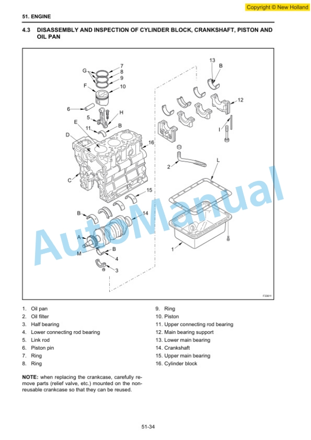 New Holland E18SR Mini Excavator Service Manual 87677528A-5