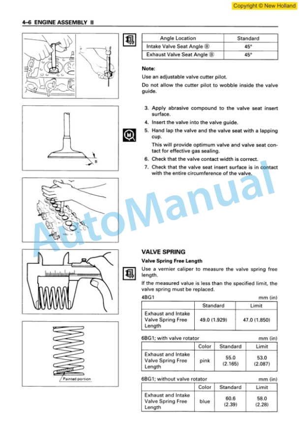 New Holland E200SR Excavator Workshop Manual 60413431-5