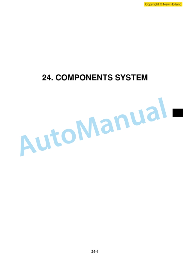 Alternative view of New Holland E20.2SR, E22.2SR, E27.2SR Hydraulic Excavator Workshop Manual 60413401