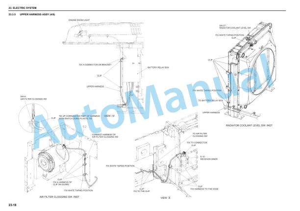 Alternative view of New Holland E215BJ Hydraulic Excavator Shop Manual 84163741