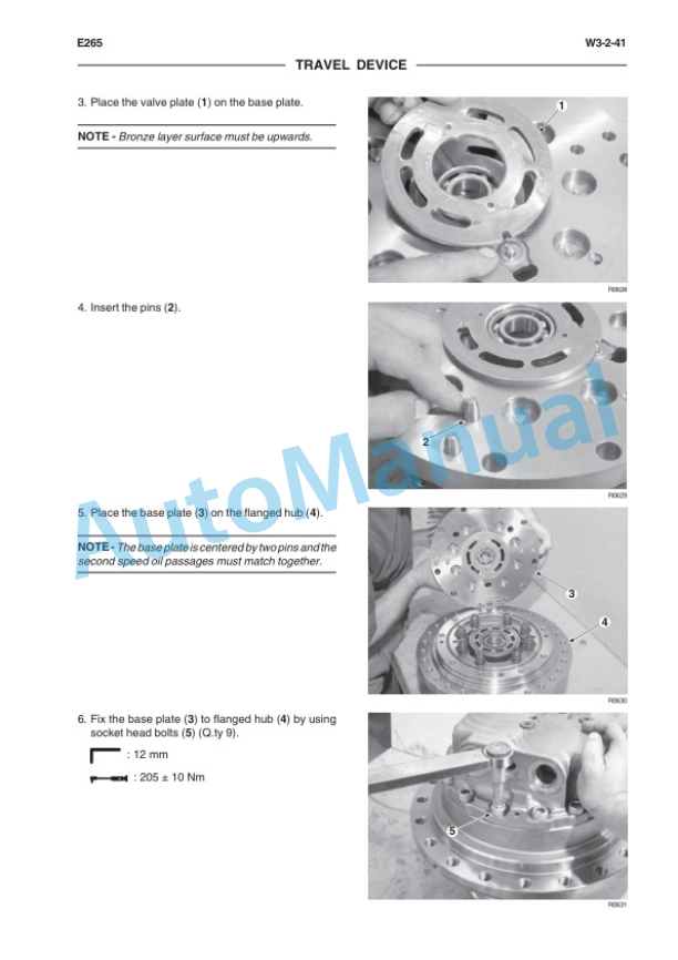 New Holland E265, E305 Tier 3 Workshop Manual 60413674-5
