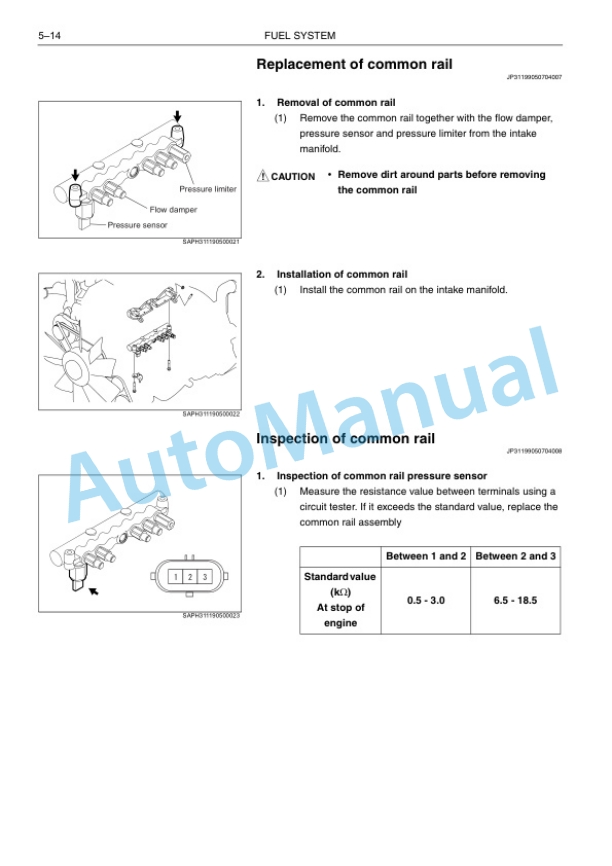 New Holland E265B, E265BLC - HS Engine Hydraulic Excavator Shop Manual 87731202-5
