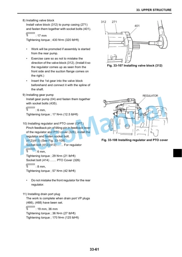 New Holland E265B, E265BLC Hydraulic Excavator Shop Manual 87731199-3