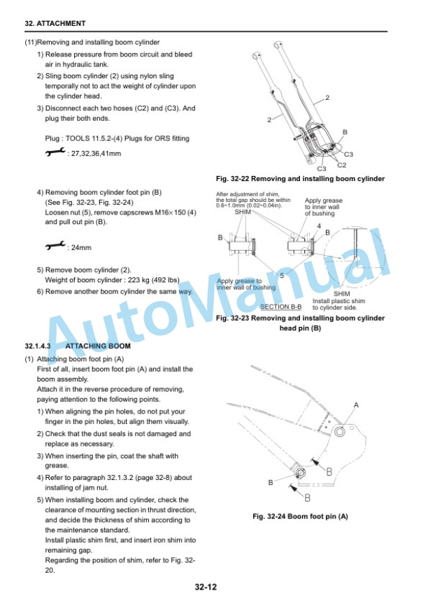New Holland E265B Excavator Repair Manual 87495895A-3