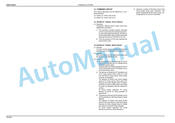 New Holland E265C, E305C Crawler Excavator Service Manual 47357333A-2
