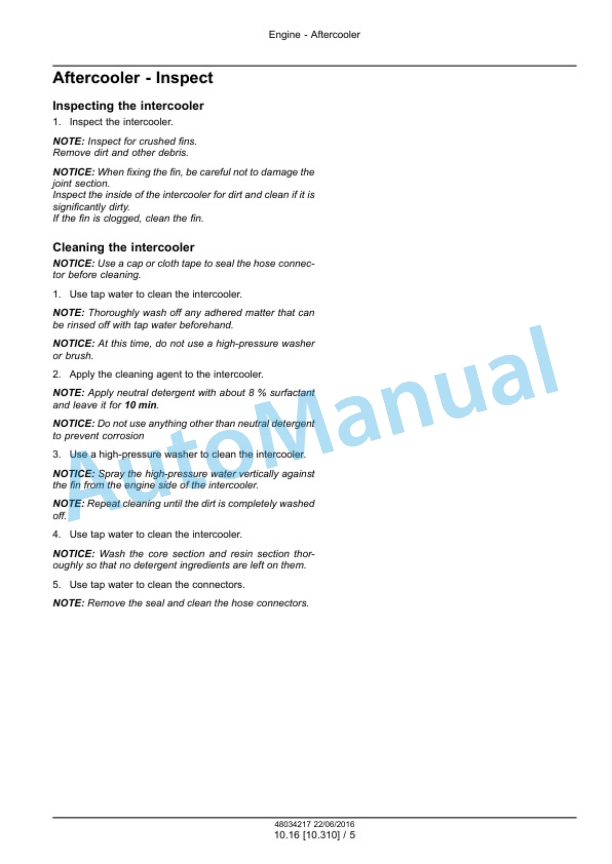 Alternative view of New Holland E265C EVO Crawler Excavator Service Manual 48034217