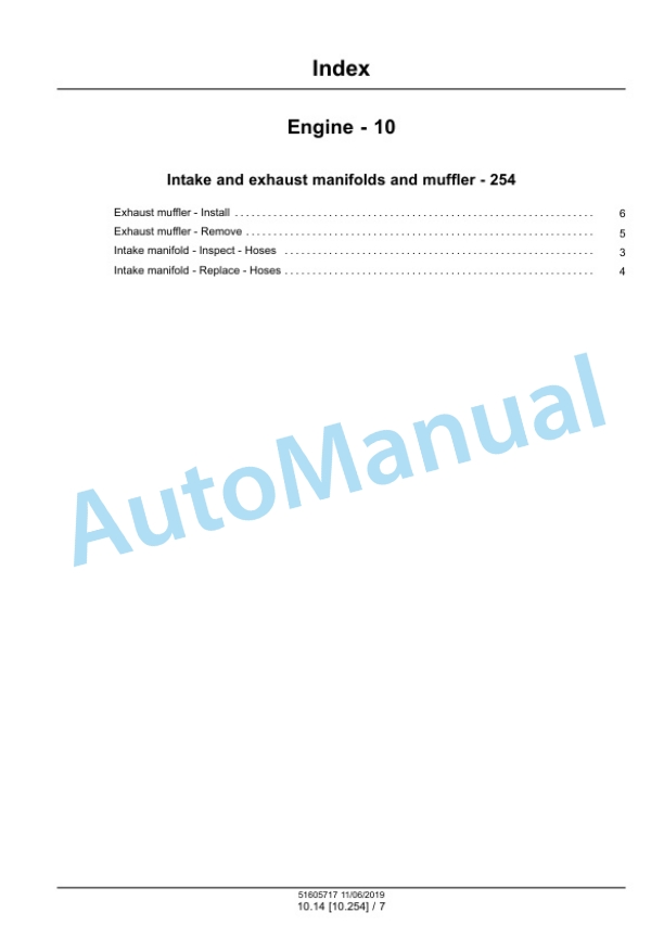 Alternative view of New Holland E26C Mini Excavator Service Manual 51605717