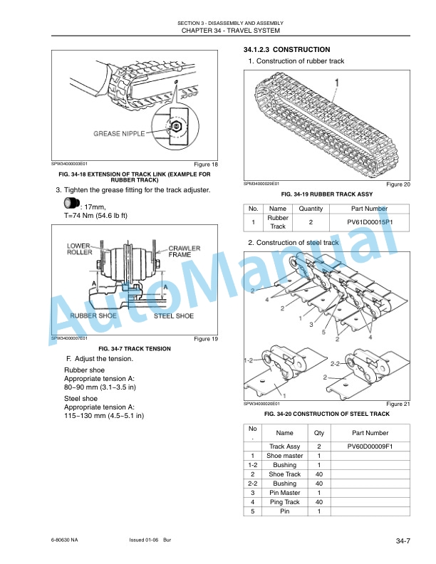 New Holland E27 Compact Excavator Service Manual 87360159NA-5