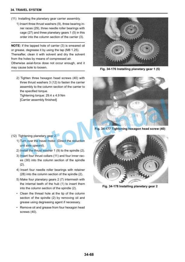 New Holland E35B SR, E39B SR Hydraulic Mini Excavator Service Manual 84553640A-4