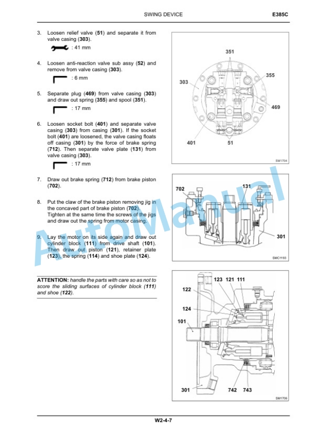 New Holland E385C Crawler Excavator Service Manual 47374920A-5