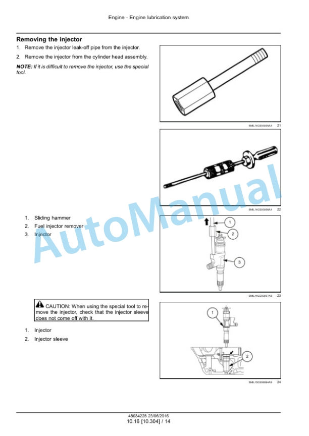 Alternative view of New Holland E385C EVO Crawler Excavator Service Manual 48034228