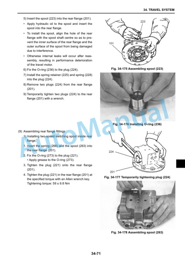 New Holland E45B SR, E50B SR Hydraulic Mini Excavator Service Manual 84526500A-4