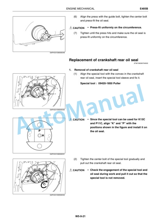 New Holland E485B ROPS Tier III Crawler Excavator Service Manual 84392440A-5