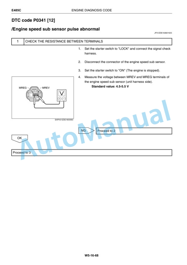 New Holland E485C Hino Diesel Engine Service Manual 84561180A-5