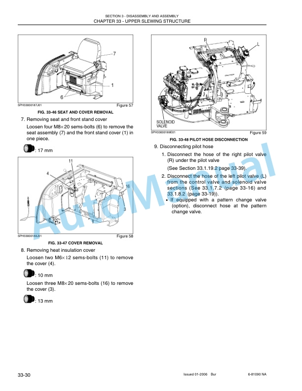 New Holland E50 Compact Excavator Service Manual 87360588NA-4