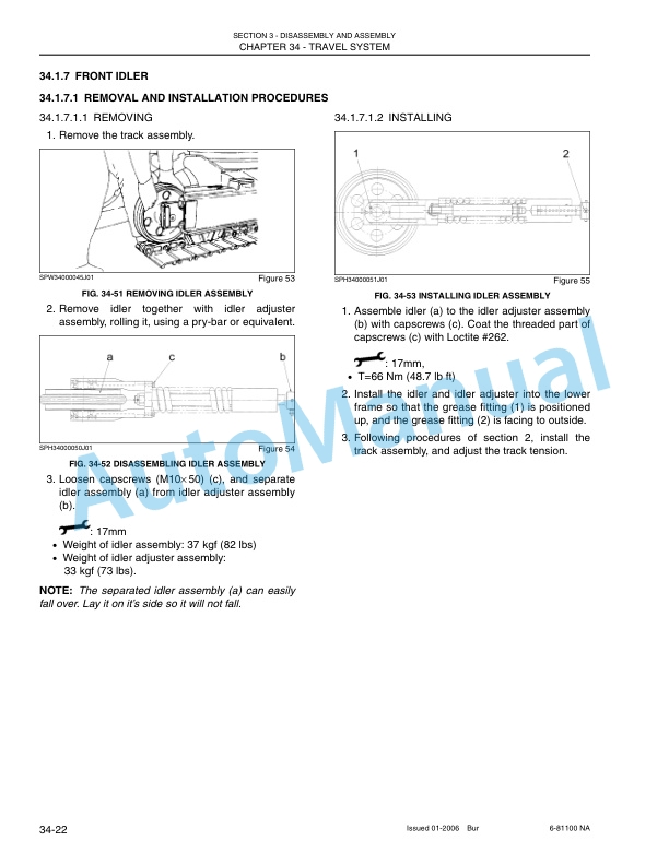 New Holland E50 Compact Excavator Service Manual 87360588NA-5