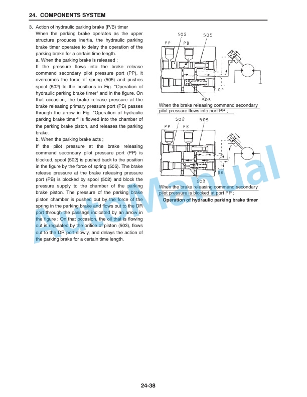 Alternative view of New Holland E55Bx Tier 4 Compact Hydraulic Excavator Service Manual S5HS0013E01