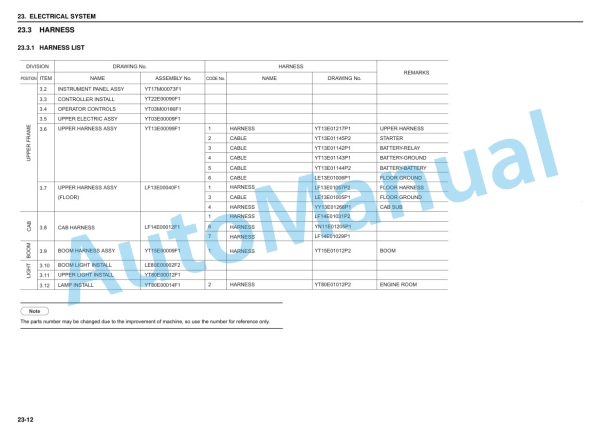 Alternative view of New Holland E70BSR ROPS Tier III Midi Crawler Excavator Service Manual 84365679