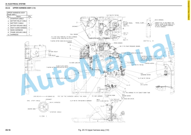 Alternative view of New Holland E70SR Excavator Workshop Manual 60413416