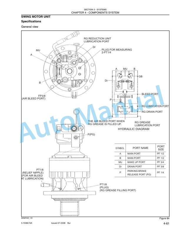 New Holland E80B Tier 4 Crawler Excavator Repair Manual 87480998NA-3