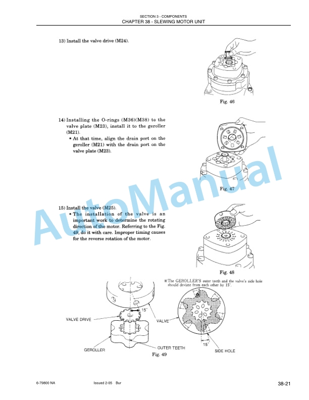 New Holland EH15 Hydraulic Excavator Shop Manual 6-79880NA-5