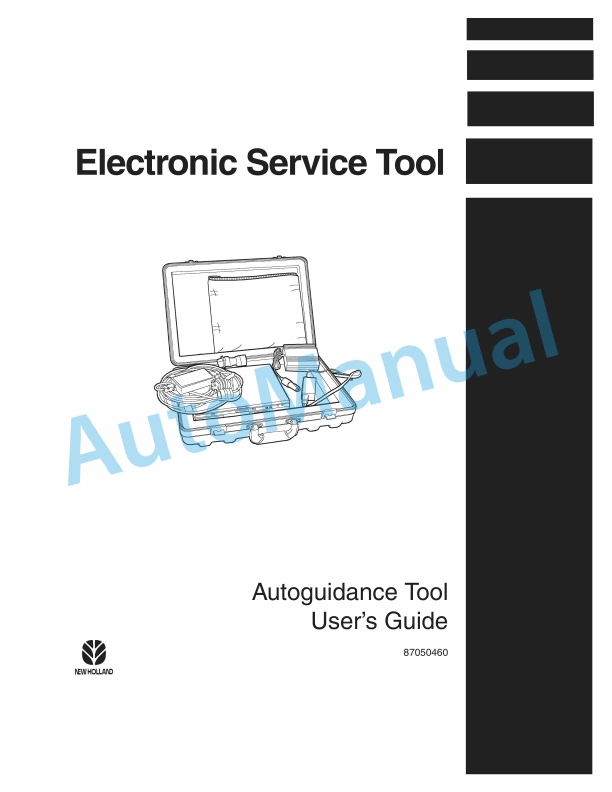 New Holland Electronic Service Tool - Autoguidance Tool User Manual 87050460