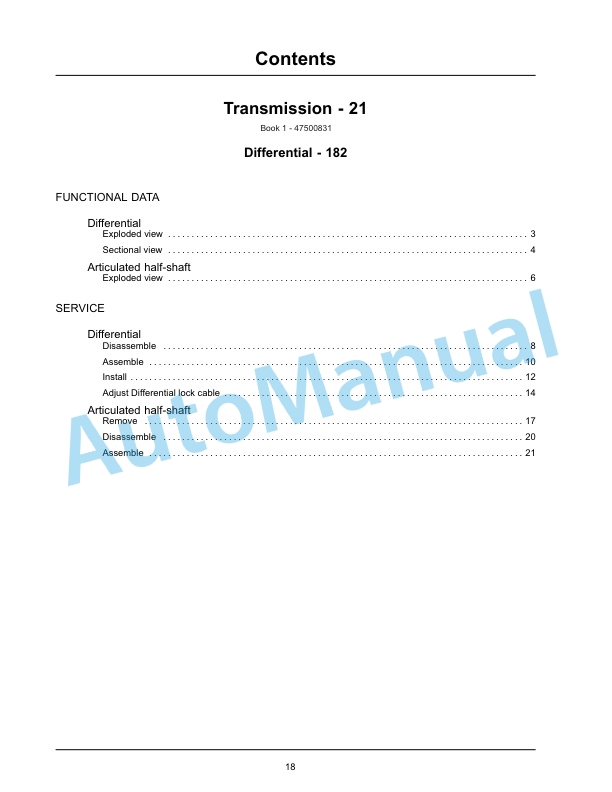 New Holland FR9040, FR9050, FR9060, FR9080, FR9090 Forage Harvester Service Manual 47500841-2