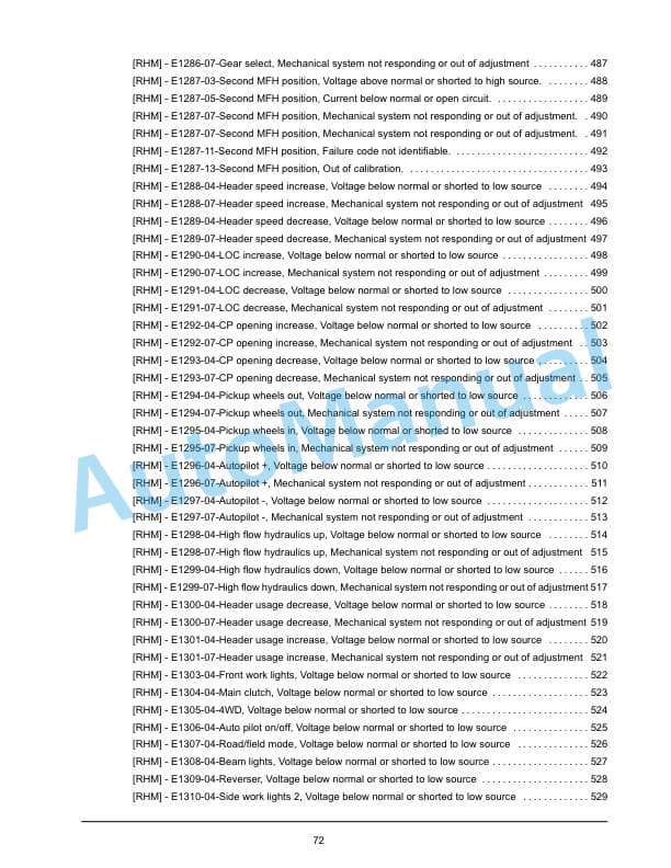 New Holland FR9040, FR9050, FR9060, FR9080, FR9090 Forage Harvester Service Manual 47500841-5