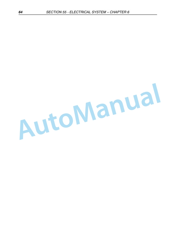 New Holland FX30, FX40, FX50, FX60 Forage Harvester Repair Manual 87342125-3