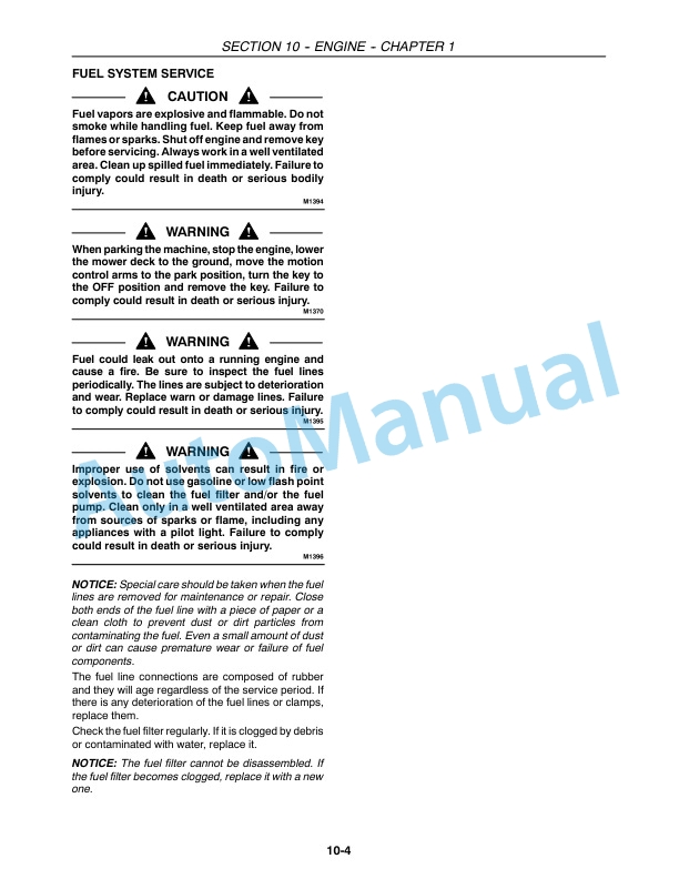 New Holland G5030, G5035 Service Manual 84218042-2