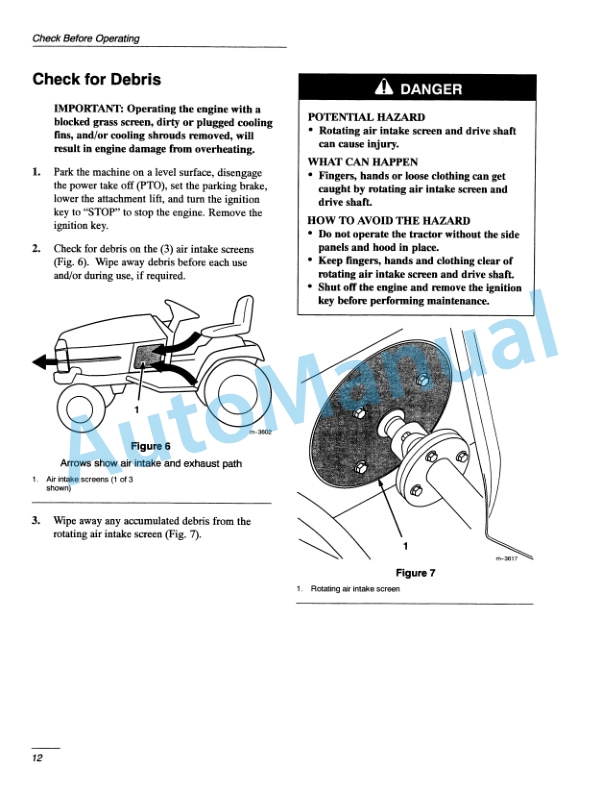 New Holland GT18 Garden Tractor Operation and Maintenance Manual 86602566-3