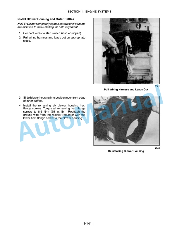 New Holland GT18, GT20, GT22 Garden Tractor Repair Manual 86620471-2