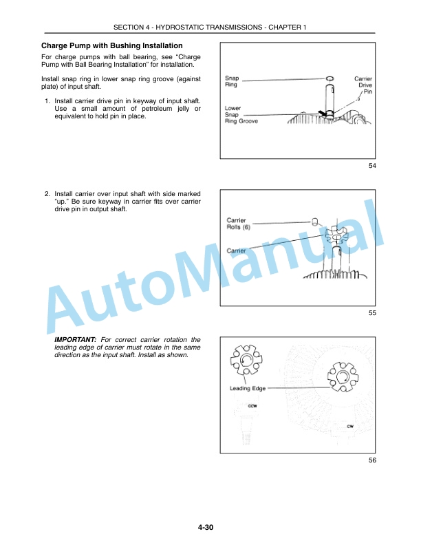 New Holland GT18, GT20, GT22 Garden Tractor Repair Manual 86705719-5