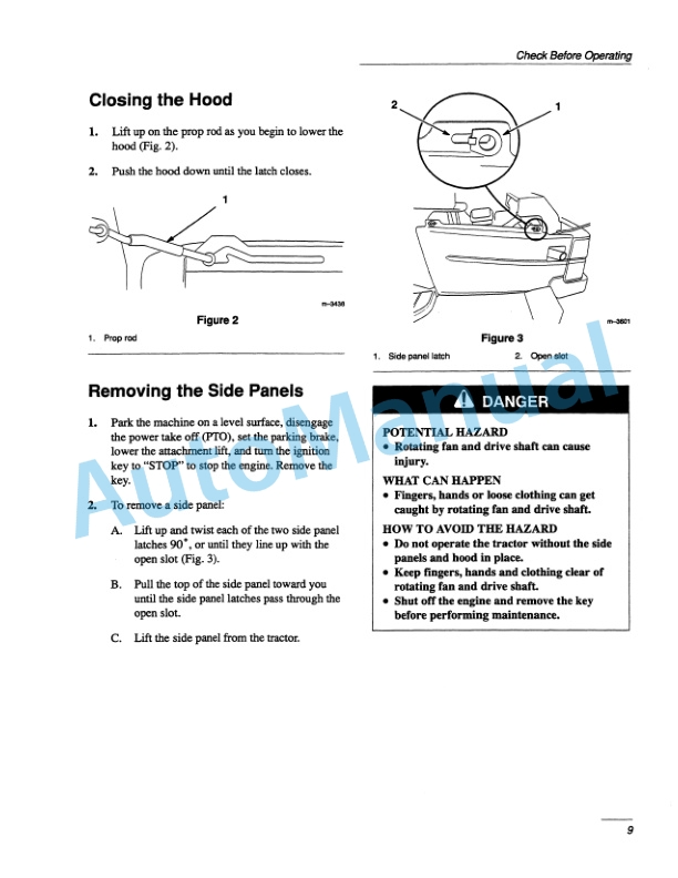 New Holland GT20 Garden Tractor Operation and Maintenance Manual 42682200-2