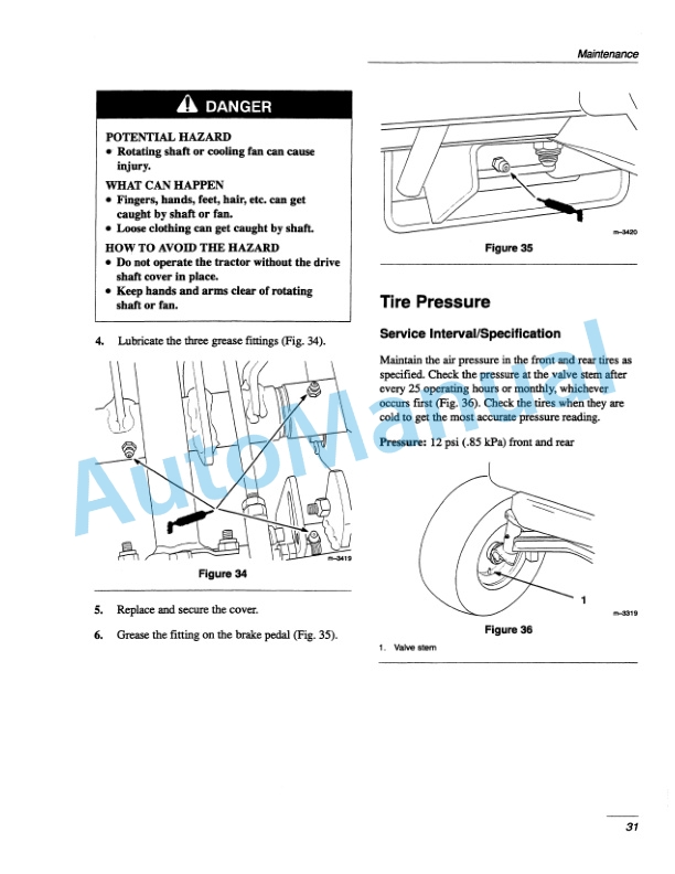 New Holland GT20 Garden Tractor Operation and Maintenance Manual 42682200-4