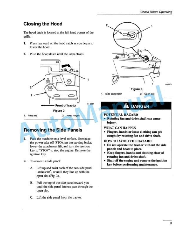 New Holland GT20 Garden Tractor Operation and Maintenance Manual 86579096-2