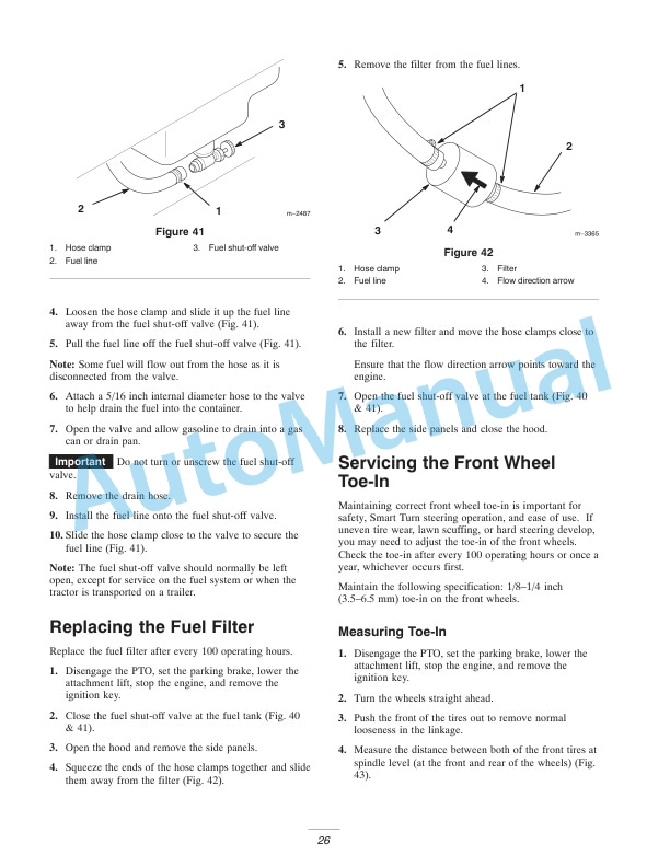 New Holland GT20A, GT22A Garden Tractor Operation and Maintenance Manual 87059743-4