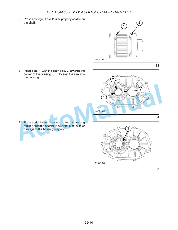 New Holland H7150 Service Manual 84207375-4