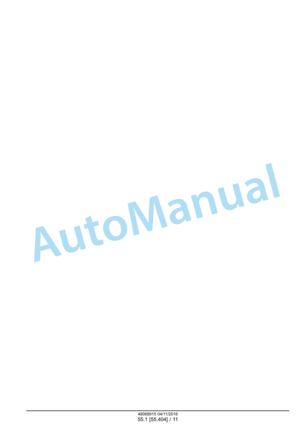 New Holland H7220, H7320 Discbine Mower Conditioner Service Manual 48068915-3