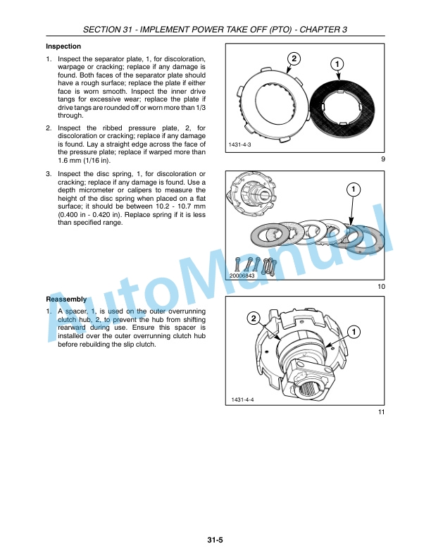 New Holland H7450, H7550 Service Manual 84207368-2