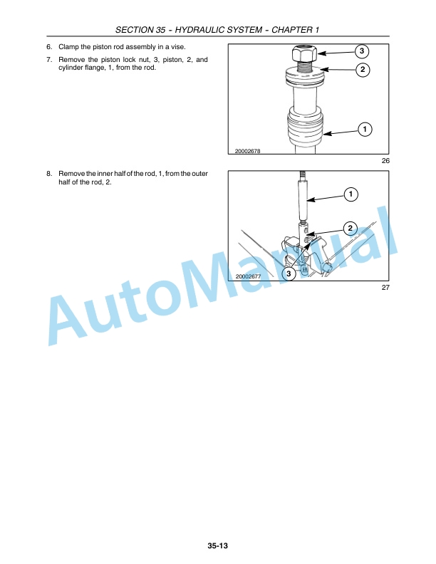 New Holland H7450, H7550 Service Manual 84207368-3