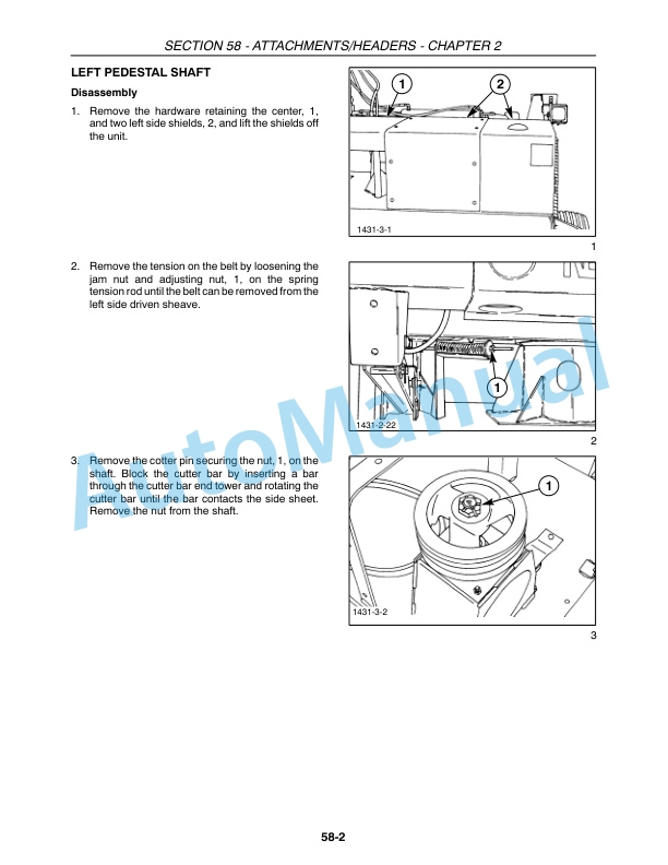 New Holland H7450, H7550 Service Manual 84207368-4