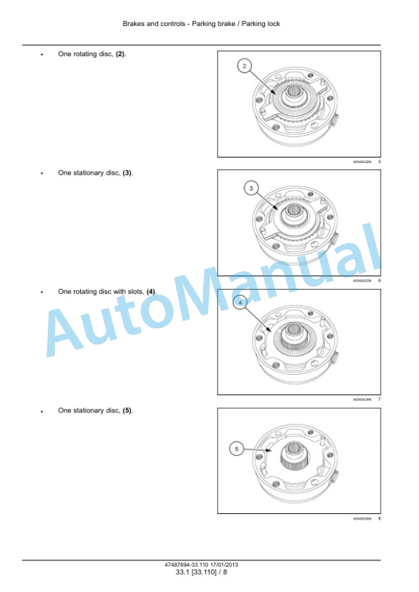 Alternative view of New Holland H8040 Seft-Propelled Windrower Service Manual 47487694
