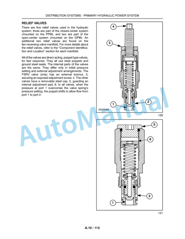 New Holland H9870, H9880 Bale Wagon Repair Manual 84175490-4