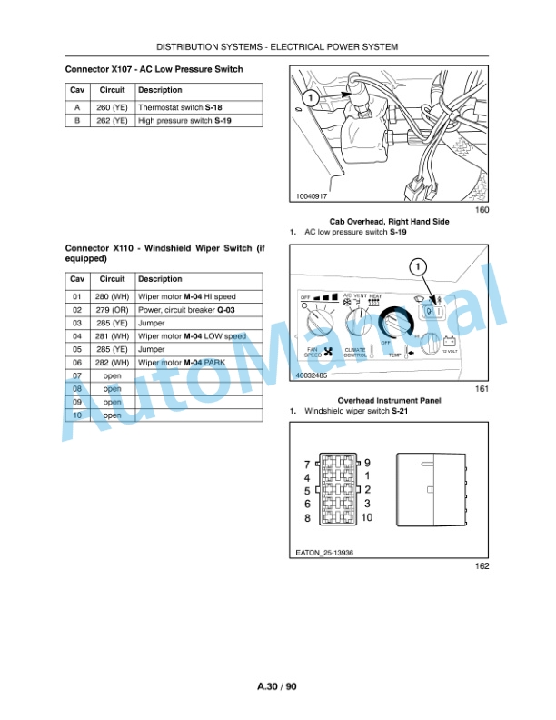 New Holland H9870, H9880 Bale Wagon Repair Manual 84175491-3