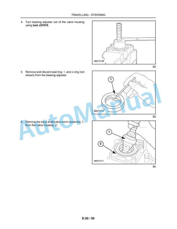 New Holland H9870, H9880 Bale Wagon Repair Manual 84175494-4