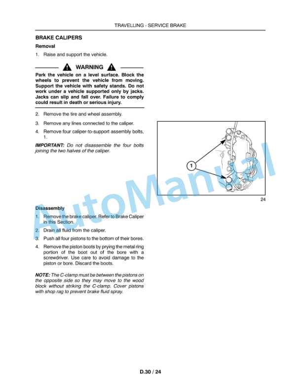 New Holland H9870, H9880 Bale Wagon Repair Manual 84175494-5